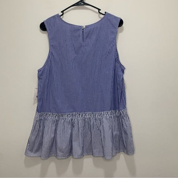 NWT Time and Tru Girls Striped Tank Top Size Large - Picture 2 of 4